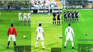 Free Kicks From PES 97 to 18