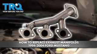 How to Replace Exhaust Manifolds 1994-2004 Ford Mustang