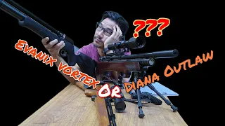 Evanix Vortex.177 vs Diana Outlaw .177||Which to Buy🤔🤔???