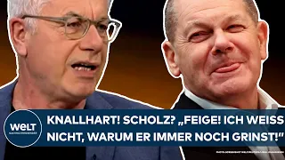 DEUTSCHLAND: Olaf Scholz? "Feige! Ich weiß nicht, warum er immer noch grinst!" Knallharte Abrechnung