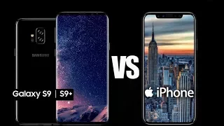 Galaxy S9/S9+ vs iPhone 8 (2017) Samsung против Apple