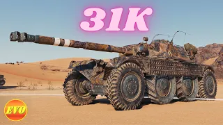 31K Spot Damage with Panhard EBR 105 - 16K & Panhard EBR 105 - 15K  World of Tanks