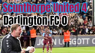 Scunthorpe United 4-0 Darlington FC