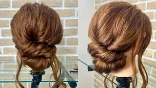 Cute Textured Updo Tutorial | Prom Updo Hairstyle Tutorial