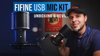 FIFINE USB Microphone Kit T683 | Review & Unboxing