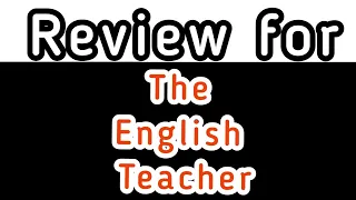 English REVIEW by AvinaSh M NaiDu || NareSh K Teja for " THE ENGLISH TEACHER " Short Film.