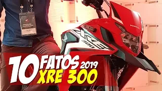 10 FATOS: Nova XRE 300 2019, tudo que mudou! - 10F16 Motorede