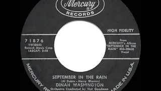 1961 HITS ARCHIVE: September In The Rain - Dinah Washington