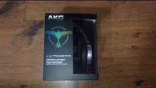 Tiësto AKG K167 Headphones Unboxing and Review