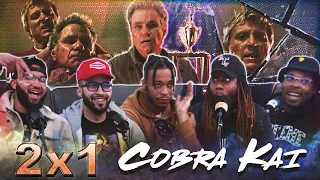 KREESE VS JOHNNY! Cobra Kai Season 2 Episode 1 Reaction