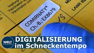 CORONA-PAPIERWÜSTE: Deutschland mit digitalen und fälschungssichereren Impfausweisen hinterher