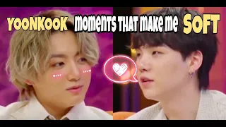 YoonKook moments that make me soft🤗💕💗 #IntheSoop2 #Jungkook #Suga #MinYoongi #Kookmin