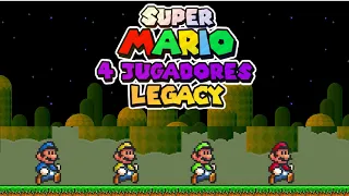 SUPER MARIO 4 JUGADORES LEGACY.