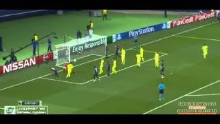 Marco Verratti Goal - PSG vs Barcelona 3-1 Champions League 30-09-14 HD