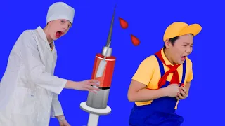 Time For a Shot & Sick Song | Kids Funny Songs