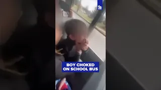 Bully attacks middle school boy on bus