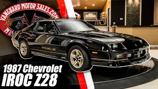 1987 Chevrolet Camaro IROC Z28 For Sale Vanguard Motor Sales #8347