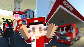 MOMON & ATUN BANGUN PERTAMINA di MINECRAFT ft  @BANGJBLOX