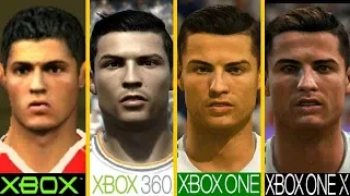 Xbox VS Xbox 360 VS Xbox One VS Xbox One X | FIFA Graphics Comparison