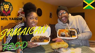 JAMAICAN FOOD .... MADNESS #couple #eating #jamaica #jamaicanfood #foodie #video #video #family