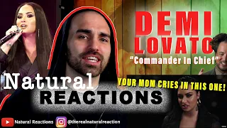 Demi Lovato - Commander In Chief (First Time Hearing Her) REACTION