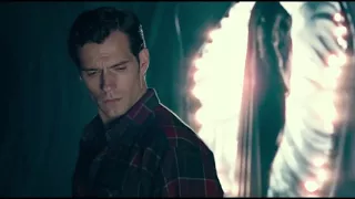 JUSTICE LEAGUE Black Suit Superman Deleted Scene HD Henry Cavill