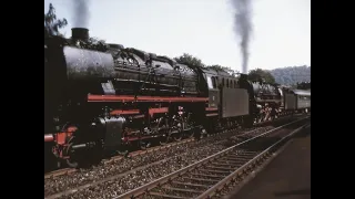 Sonderfahrt 012 061-8 und 044 195-6 von Braunschweig nach Warburg am 8. Juni 1975 (Neue Version)