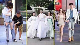 Best Street Fashion in Asia | Mainland China Street Fashion #27