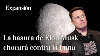 Los restos de un cohete de Elon Musk chocarán contra la Luna en marzo