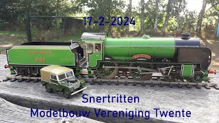 Gauge 1 Live Steam: 17-2-2024 Snertritten MVT