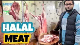 Chinese Muslim Beef Market || Meat Market Of China || Halal Meat Market