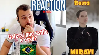 REACTION MIRAVI - Воля (official mood video, 2024) | FIRST REACTION | Incrível | REACT | 🇧🇷#105