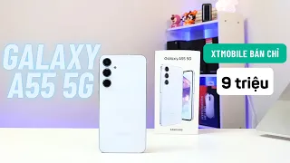 Mở hộp và đánh giá nhanh Galaxy A55 5G: Rẻ hơn Galaxy A54 hơn 1 triệu nhiều thứ nâng cấp đáng giá