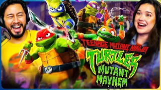 TEENAGE MUTANT NINJA TURTLES: MUTANT MAYHEM Movie Reaction! | First Time Watch | TMNT