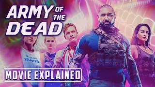 Army of the Dead (2021) Movie Explained Urdu Hindi | Army of the Dead (2021) Ending Explained