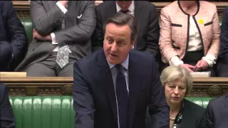 David Cameron statement on Europe referendum