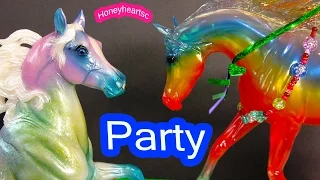 Breyer Horses Weather Girl Rainbow Meets Breyerfest SR Giverny + Holiday Party Video Honeyheartsc