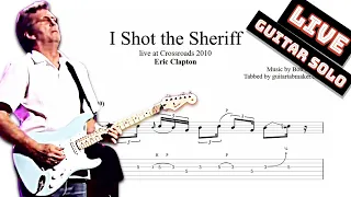 Eric Clapton - I Shot The Sheriff solo TAB - live - (PDF + Guitar Pro)