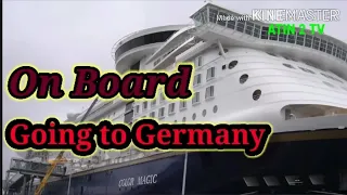 Onboard in Colorline Cruise Ship Going to Kiel Germany