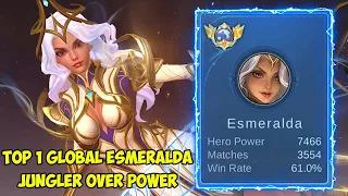 Meta Terbaru Top 1 Global Esmeralda Jungler Terlalu Over Power gampang di praktekin di rank mlbb