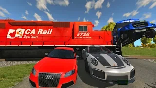 Train Accidents - Beamng drive