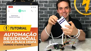 Automação residencial utilizando o NOVO Blynk