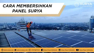 Cara Membersihkan Panel Surya