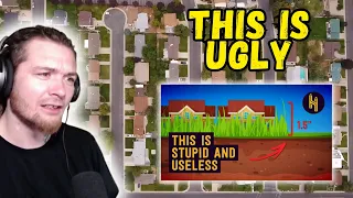 American Reacts to Why American Lawns All Look The Same