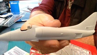 Airfix A-4B Skyhawk 1:72 Part 3 (Fuselage)