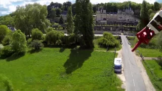 CRASH DJI F550 Hexacopter  after flight, CHÂTEAU d'USSÉ