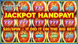 OMG! $20/Spin EXCITING JACKPOT! Ultimate Fire Link Slot - ON THE BIG BET!