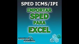 COMO IMPORTANDO ARQUIVO DO SPED PARA O EXCEL