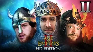 Age Of Empires 2 HD Edition 2v1 #02 | Florentin & Donnie vs. Marco