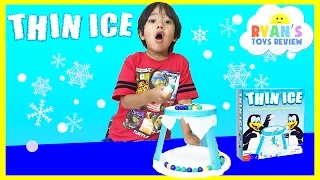 THIN ICE Game Family Fun Game Night for Kids with Egg Surprise Toy